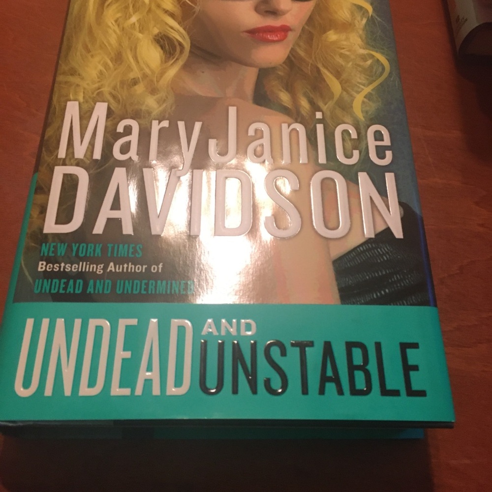 Undead and Unstable - Teal Hardcover Book
